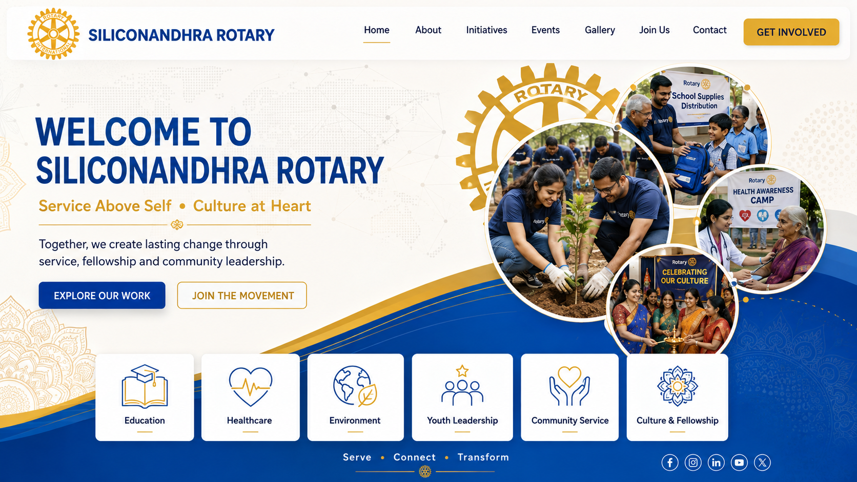 Welcome to SiliconAndhra Rotary
